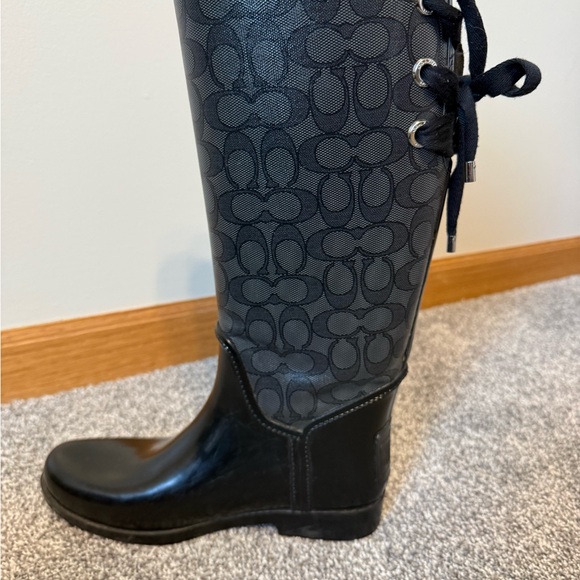 Coach rainboots - Picture 6 of 8